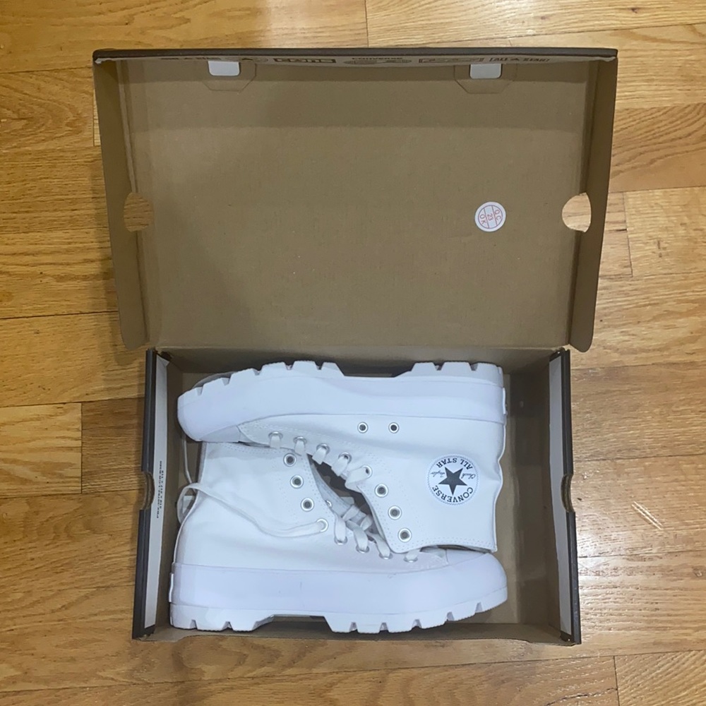 White high top converse